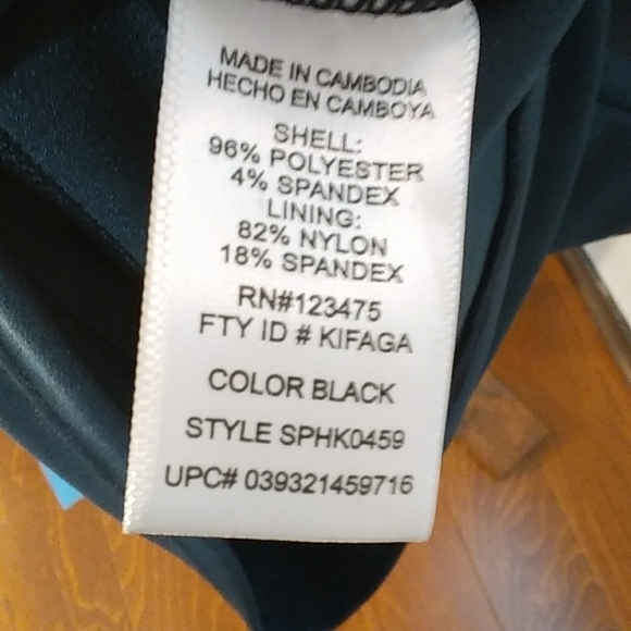 Shapesational Ultimate Shaping Black Long Sleeves Dress Size L Shape Built In - Picture 11 of 14